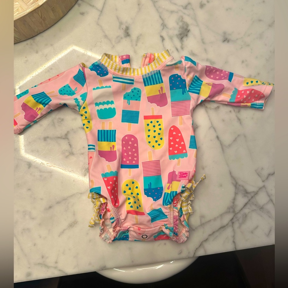 Ruffle butts one- piece swim